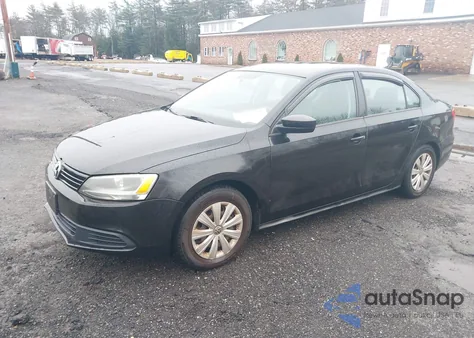 2014 Volkswagen Jetta 2.0L Base из США, поврежденный, VIN 3VW1K7AJ3EM428984